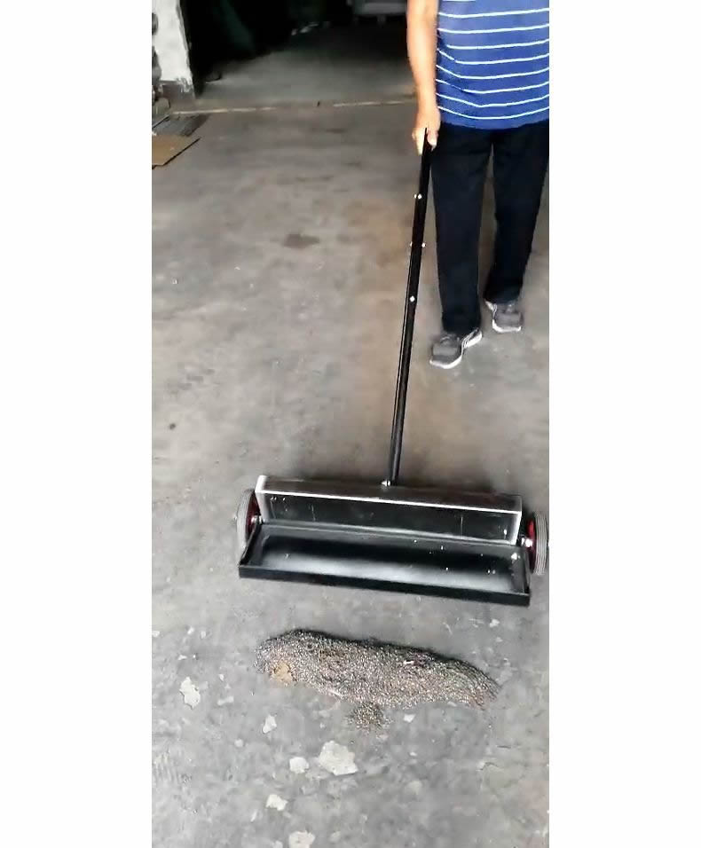 拖把式鋼丸回收機